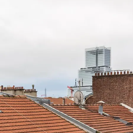 Cozy Avec Vue Sur La Tour Eiffel * Clichy